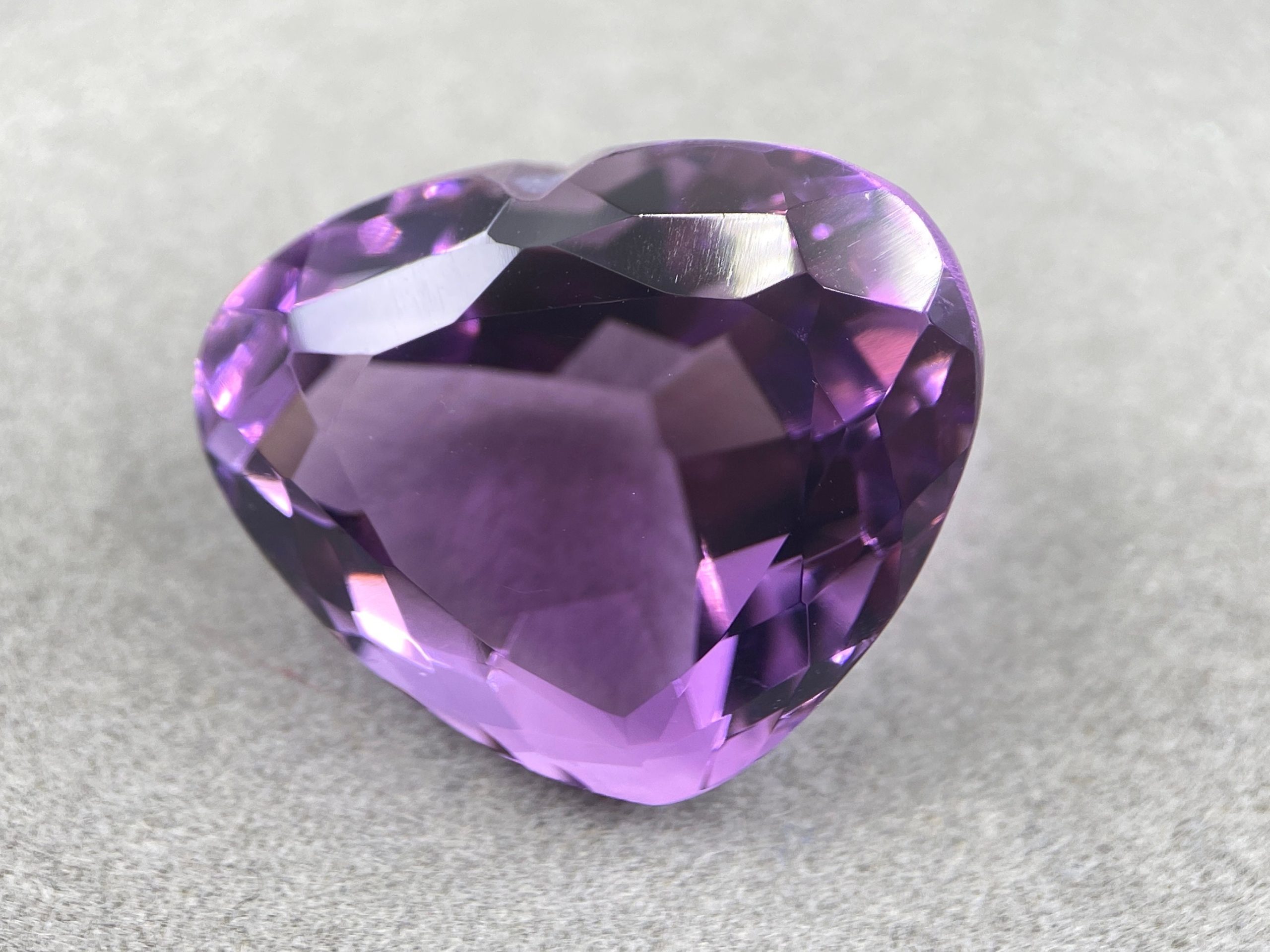 il fullxfull.3710482804 ruok 1 scaled 25.06 cts Brazilian Amethyst Natural Faceted Large Heart Shape Loose Gemstone in 17.7x21.7mm for Jewellery Making