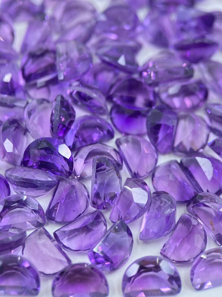 il fullxfull.3718896958 8rwe scaled Amethyst (African) Faceted Half Moon Loose Gemstones First Quality in 6x4mm For Jewellery Making