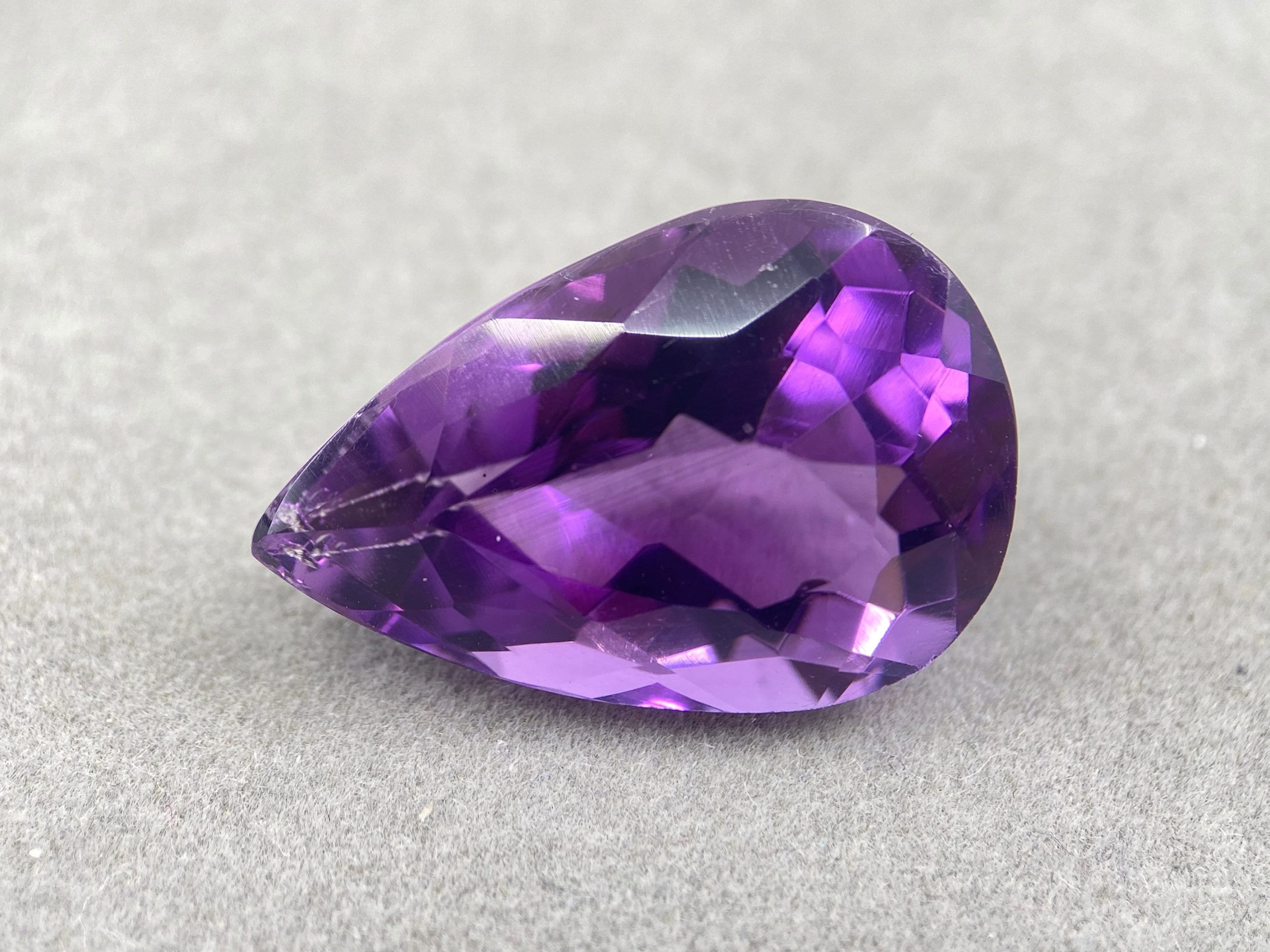 il fullxfull.3721688116 1jck scaled 21.00 cts Brazilian Amethyst Natural Faceted Large Pear Shape Loose Gemstone in 23.3x15.7mm for Jewellery Making