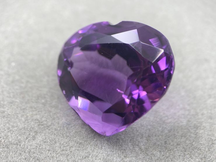 il fullxfull.3758098717 lo87 1 scaled 22.95 cts Brazilian Amethyst Natural Faceted Large Heart Shape Loose Gemstone in 17.7x20.9mm for Jewellery Making