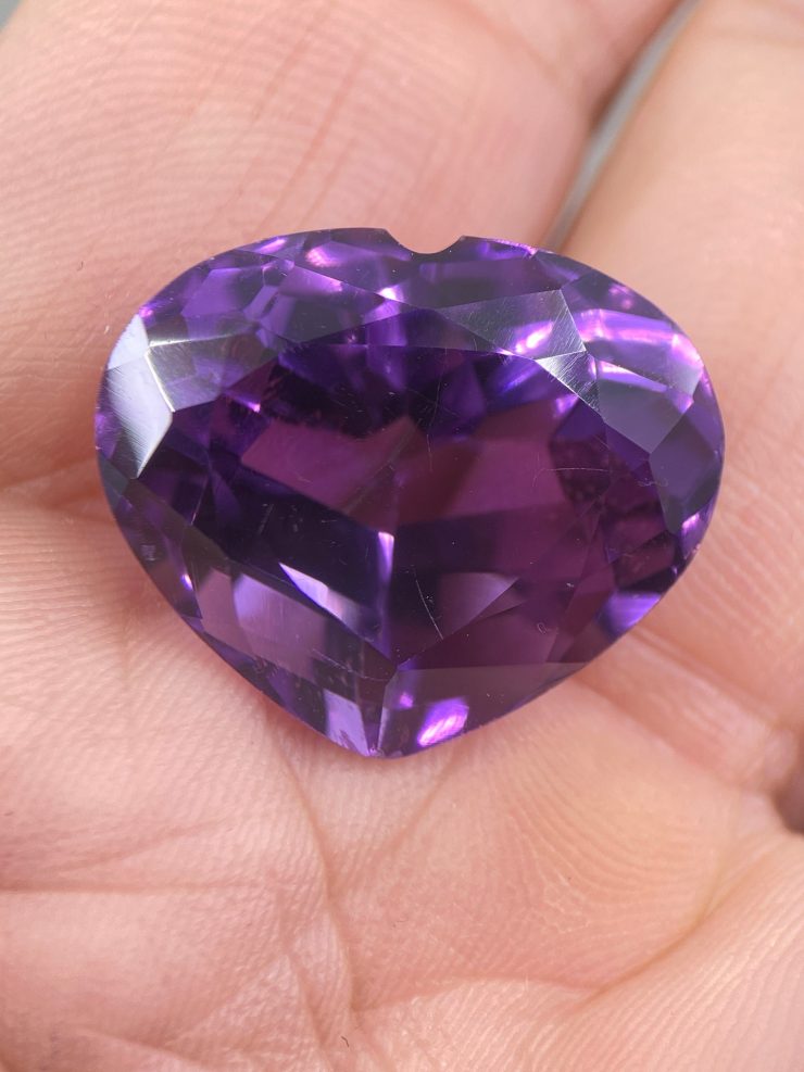 il fullxfull.3758100225 8xi5 1 scaled 22.95 cts Brazilian Amethyst Natural Faceted Large Heart Shape Loose Gemstone in 17.7x20.9mm for Jewellery Making