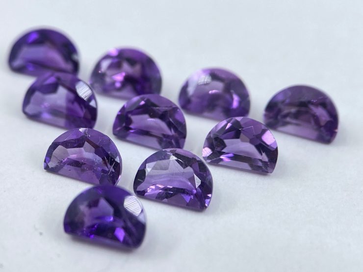 il fullxfull.3766473129 mv0k scaled Amethyst (African) Faceted Half Moon Loose Gemstones First Quality in 6x4mm For Jewellery Making