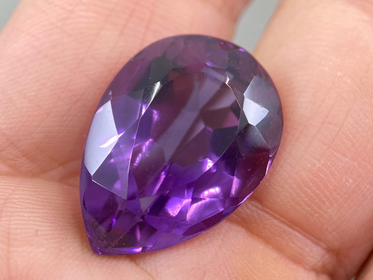 il fullxfull.3769281289 b9lv scaled 24.82 cts Brazilian Amethyst Natural Faceted Large Pear Shape Loose Gemstone in 23.7x17mm for Jewellery Making