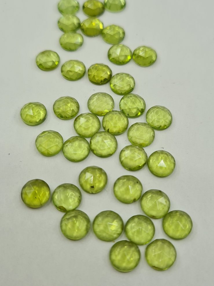 il fullxfull.3787662168 kr6k scaled Peridot Rose Cut 6mm Round Shape Loose Gemstones for Jewellery Making