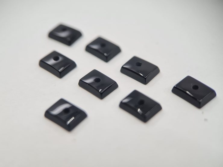 il fullxfull.3787699728 fpw4 scaled 20 Pieces of Flat Black Onyx Rectangle Gemstones with 1mm hole in 7x5mm for Jewellery Making