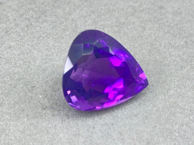 il fullxfull.3835018913 dad5 scaled 17.80 cts Brazilian Amethyst 19.3x16.6mm Natural Faceted Large Pear Shape Loose Gemstone For Jewellery Making