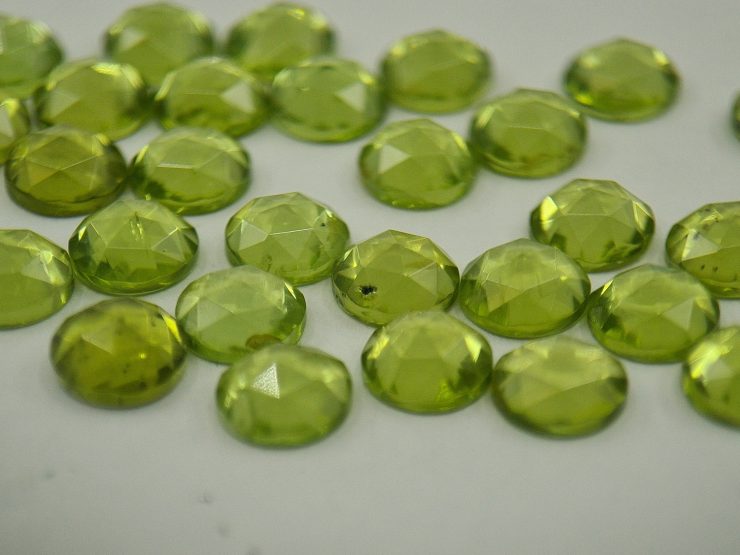 il fullxfull.3835260073 3u5h scaled Peridot Rose Cut 6mm Round Shape Loose Gemstones for Jewellery Making