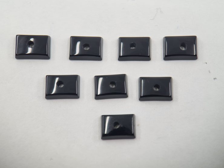 il fullxfull.3835297145 su5h scaled 20 Pieces of Flat Black Onyx Rectangle Gemstones with 1mm hole in 7x5mm for Jewellery Making