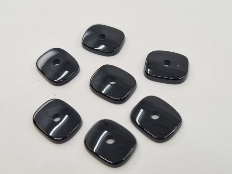 il fullxfull.3835369943 jrlq scaled Flat Black Onyx Antique Shape Gemstones with 2mm hole in 12x10mm and 14x12mm for Jewellery Making