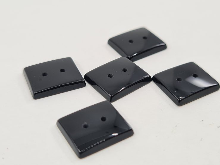 il fullxfull.3835537713 8q7t scaled Flat Black Onyx Rectangle Gemstones with two 1mm holes in 10x8mm and 14x12mm for Jewellery Making