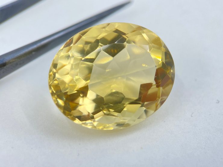 il fullxfull.3877701268 hlht scaled 35.85 cts Fine Citrine (Brazil) Faceted Oval Shape Loose Gemstone in 24x19mm for Jewellery Making