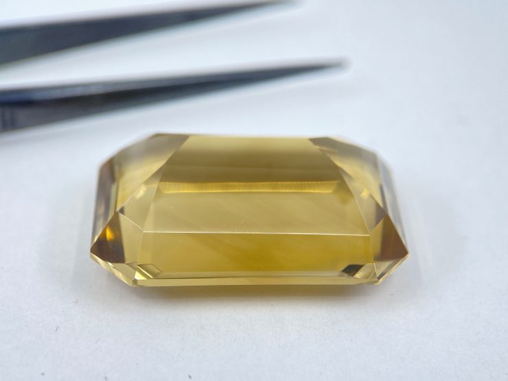 il fullxfull.3877737236 7ikk scaled 46.63 cts Fine Citrine (Brazil) Faceted Octagon Shape Loose Gemstone in 29x20mm for Jewellery Making