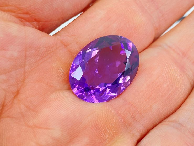 il fullxfull.3884602556 5uss scaled Single Piece of Brazilian Amethyst Large Oval Shape Loose Gemstone in 20x15mm for Jewellery Making