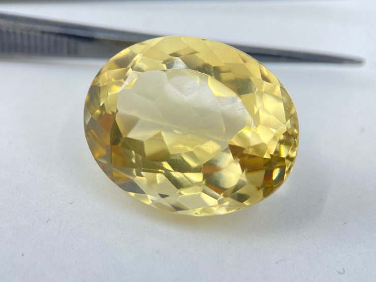 il fullxfull.3925188443 zb6o scaled 35.85 cts Fine Citrine (Brazil) Faceted Oval Shape Loose Gemstone in 24x19mm for Jewellery Making