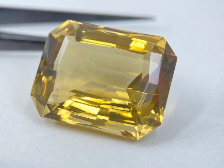 il fullxfull.3925196775 lu4m scaled 49.13 cts Fine Citrine (Brazil) Faceted Octagon Shape Loose Gemstone in 25x20mm for Jewellery Making