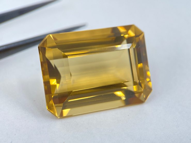 il fullxfull.3925221085 t5nv scaled 50.90 cts Fine Citrine (Brazil) Faceted Octagon Shape Loose Gemstone in 27x20mm for Jewellery Making