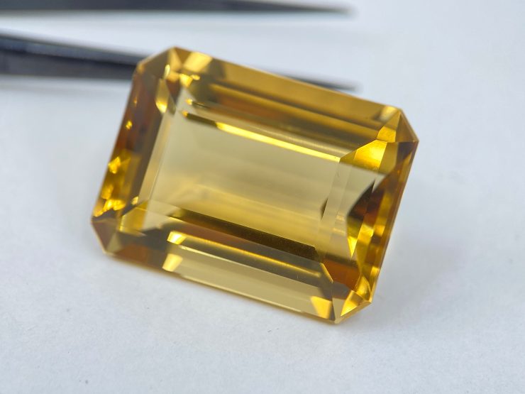 il fullxfull.3925221091 542d scaled 50.90 cts Fine Citrine (Brazil) Faceted Octagon Shape Loose Gemstone in 27x20mm for Jewellery Making