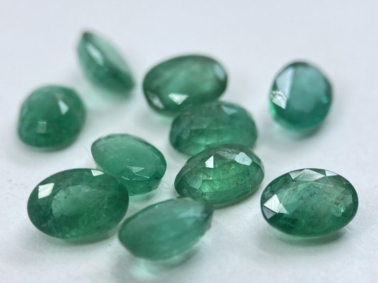 il fullxfull.3930671390 ltwh scaled Emerald Faceted Oval Shape Loose Gemstones in Sizes from 4x3mm up to 10x8mm for Jewellery Making