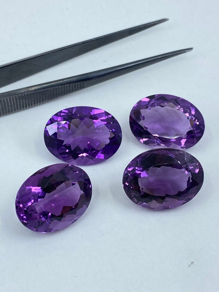 il fullxfull.3932088645 cly1 scaled Single Piece of Brazilian Amethyst Large Oval Shape Loose Gemstone in 20x15mm for Jewellery Making