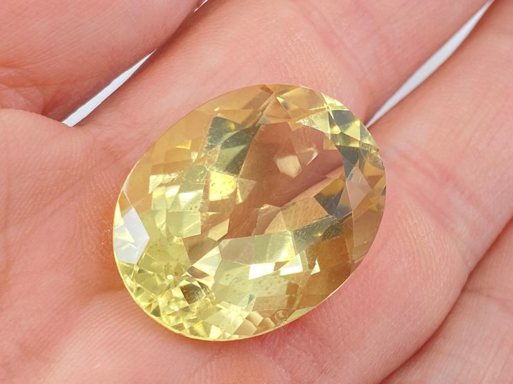 il fullxfull.3940325933 92vm scaled 37.62 cts Fine Citrine (Brazil) Faceted Oval Shape Loose Gemstones in 27x20mm for Jewellery Making