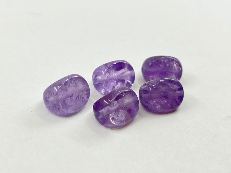 il fullxfull.3957695396 ra10 scaled Amethyst Faceted Side Drilled Three-Sided Swivel Loose Gemstones in 14x10mm for Jewellery Making