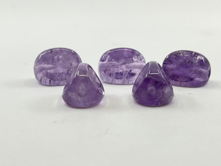 il fullxfull.4005356961 epgx scaled Amethyst Faceted Side Drilled Three-Sided Swivel Loose Gemstones in 14x10mm for Jewellery Making