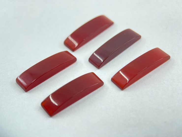 il fullxfull.4561993053 8iit scaled 50 Pieces of Carnelian 'D Shape' Rectangular Base Loose Gemstones in Size 15x4mm for Jewellery Making