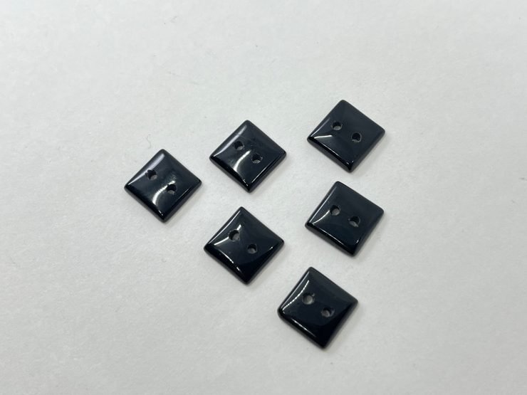 il fullxfull.5044591362 pz76 scaled Flat Black Onyx Square Shape Gemstones with two 1mm holes in 9mm and 11mm for Jewellery Making