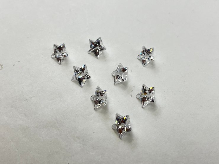 il fullxfull.5044634860 6rwv scaled White Cubic Zirconia Star in 8mm for Jewellery Making