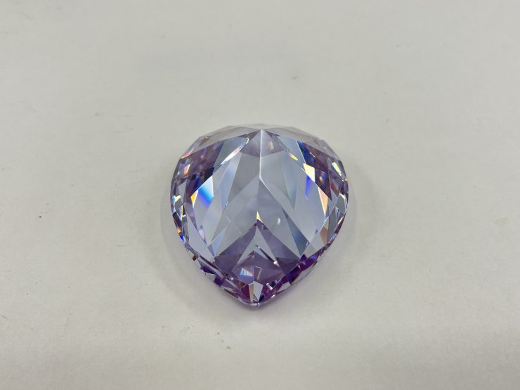 il fullxfull.5058334902 ny21 scaled White-Purplish Cubic Zirconia Pear Shape Large Gemstone in 55x45mm for Jewellery Making