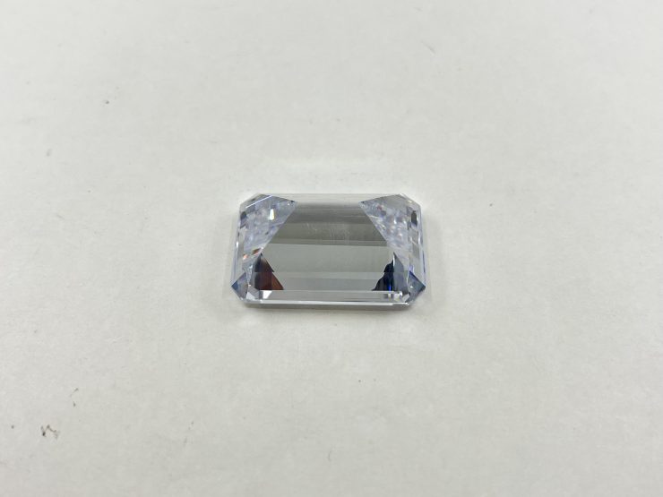 il fullxfull.5106703577 a32h scaled Single Piece Large White Cubic Zirconia Octagon Shape Step Cut Gemstone in 20x15mm & 30x22mm for Jewellery Making