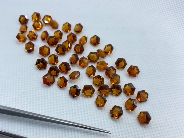 il fullxfull.5175527636 47r1 scaled Madeira Citrine (Brazil) Faceted Hexagon Shape Loose Gemstones in 6mm for Jewellery Making