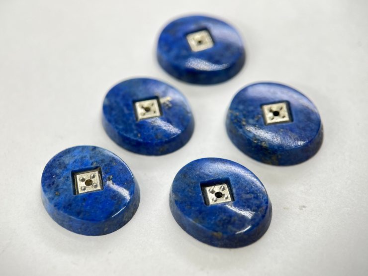 il fullxfull.5196600098 pn5u scaled Flat Lapis Lazuli Oval Shape SBBT Gemstones with 1-1.5mm setting in 10x8mm to 14x12mm for Jewellery Making