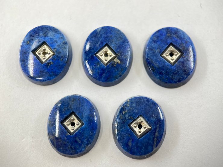 il fullxfull.5196600110 jg2v scaled Flat Lapis Lazuli Oval Shape SBBT Gemstones with 1-1.5mm setting in 10x8mm to 14x12mm for Jewellery Making