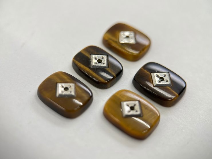 il fullxfull.5244805703 8ew2 scaled Flat Golden Tiger Eye Antique Shape SBBT Gemstones with 1-1.5mm setting in 10x8mm for Jewellery Making