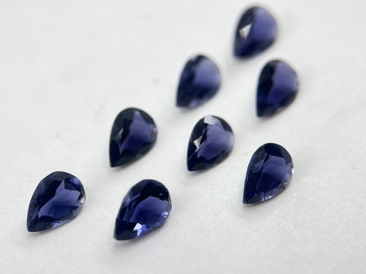 il fullxfull.5289892058 9qpr scaled Iolite Pear Shapes Faceted Loose Gemstones in Assorted Sizes from 5x3mm to 9x6mm for Jewellery Making