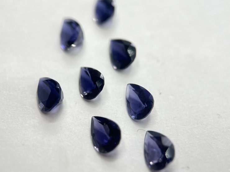 il fullxfull.5289892084 4jzh scaled Iolite Pear Shapes Faceted Loose Gemstones in Assorted Sizes from 5x3mm to 9x6mm for Jewellery Making