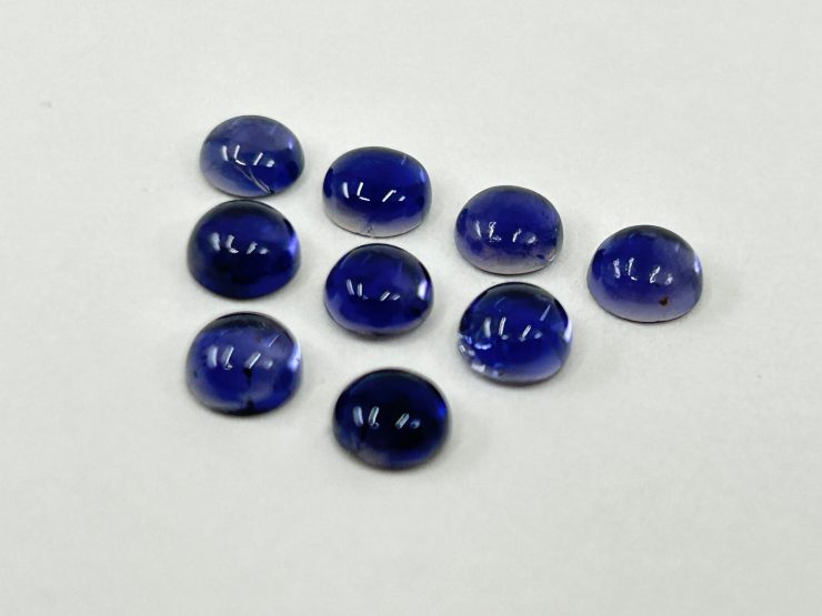 il fullxfull.5415099056 trnw scaled Iolite Round Shape Cabochon Loose Gemstones in 3.5mm & 4.5mm for Jewellery Making