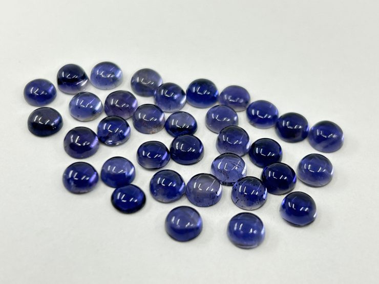 il fullxfull.5463232035 8yio scaled Iolite Round Shape Cabochon Loose Gemstones in 3.5mm & 4.5mm for Jewellery Making