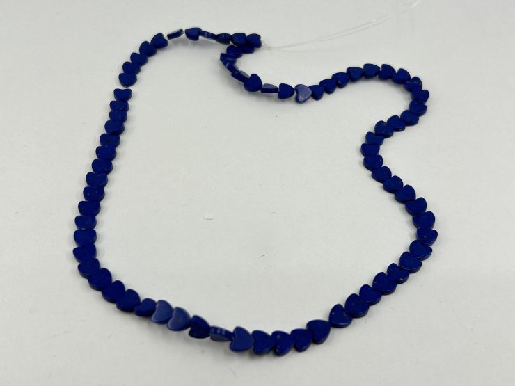 il fullxfull.5578467112 8ubo scaled Reconstructed Lapis Lazuli 5mm Heart Shape Beads on 16 inch Temporary Strands for Jewellery Making