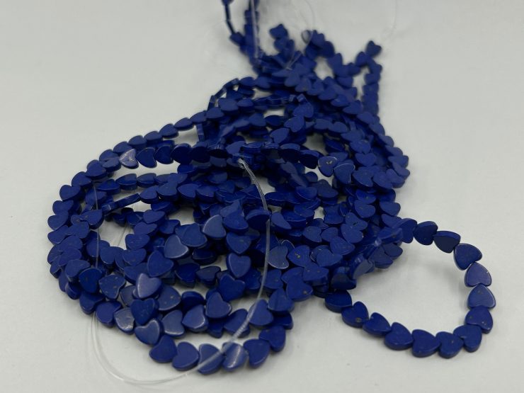 il fullxfull.5578467124 bubw scaled Reconstructed Lapis Lazuli 5mm Heart Shape Beads on 16 inch Temporary Strands for Jewellery Making