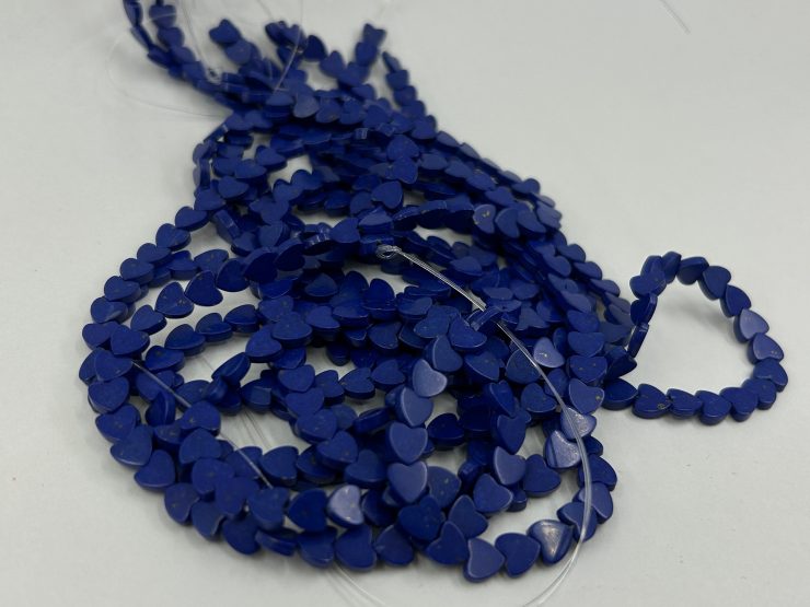 il fullxfull.5578467130 2lef scaled Reconstructed Lapis Lazuli 5mm Heart Shape Beads on 16 inch Temporary Strands for Jewellery Making