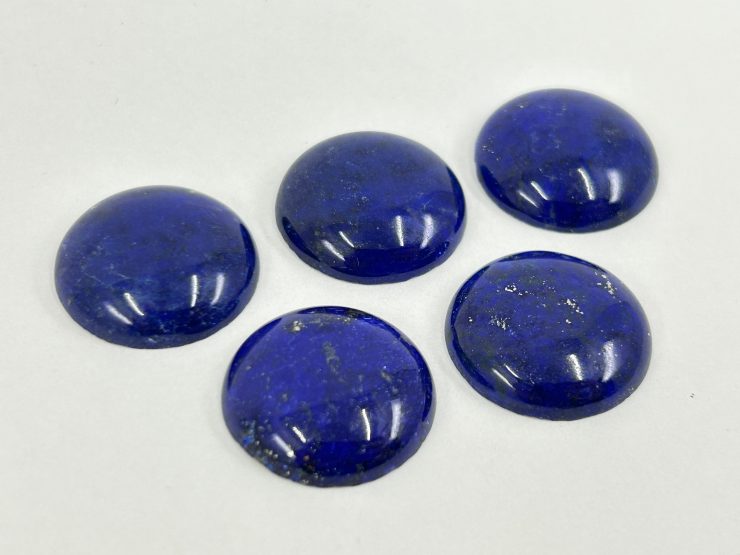 il fullxfull.5607527808 7zon scaled Lapis Lazuli Cabochon Round Shape Loose Gemstones in Sizes Ranging From 5mm to 20mm for Jewellery Making