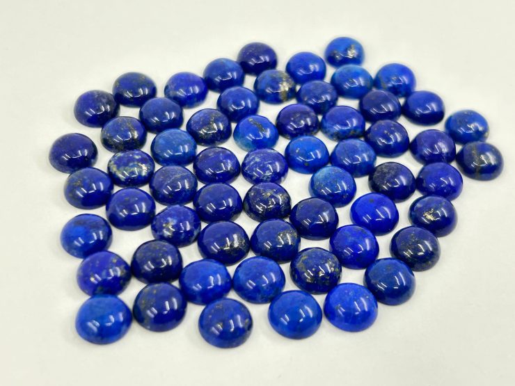 il fullxfull.5607527972 qm0a scaled Lapis Lazuli Cabochon Round Shape Loose Gemstones in Sizes Ranging From 5mm to 20mm for Jewellery Making