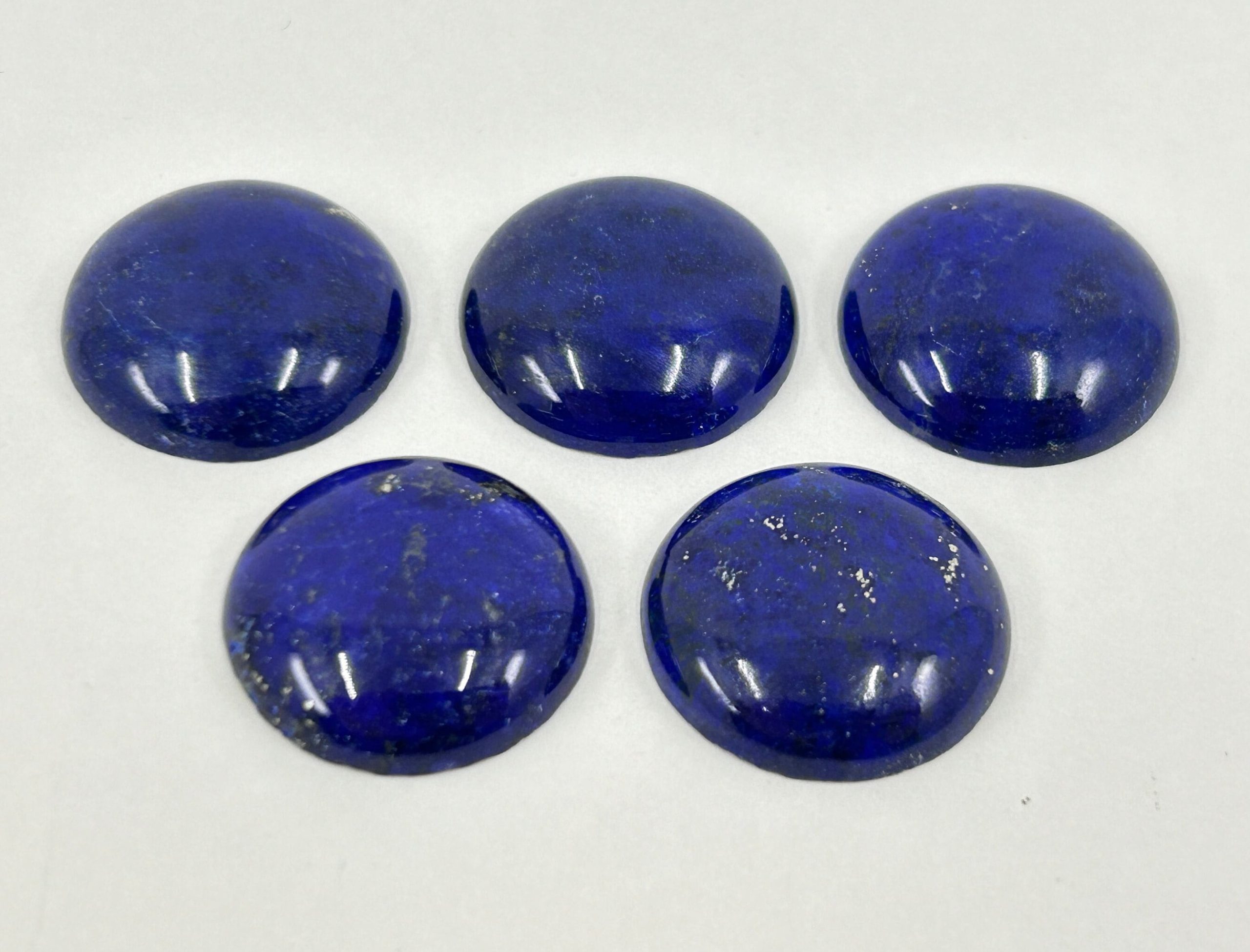 il fullxfull.5607531334 3w4t scaled Lapis Lazuli Cabochon Round Shape Loose Gemstones in Sizes Ranging From 5mm to 20mm for Jewellery Making