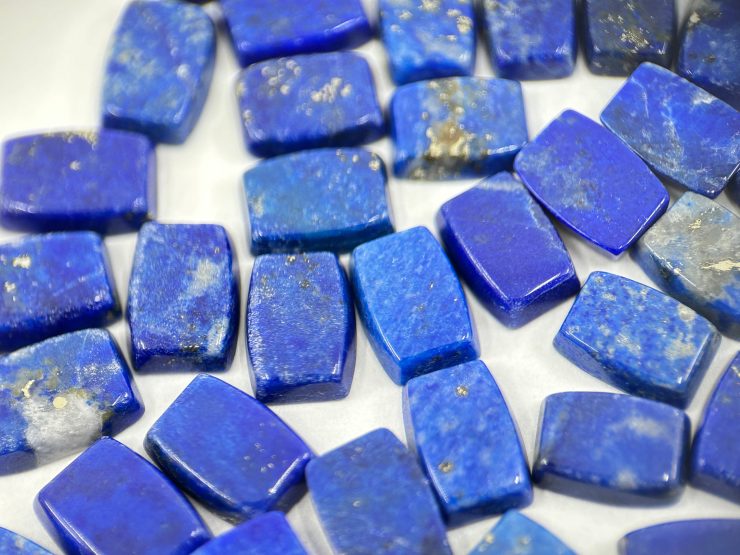 il fullxfull.5607567902 jpv2 scaled Lapis Lazuli Long Rounded Rectangle (Long Bottle) SBBT (Single Bevel Buff Top) Loose Gemstones in 7x5mm for Jewellery Making