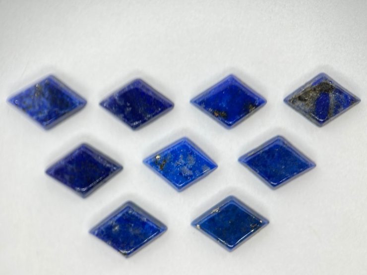 il fullxfull.5607577198 2i8q scaled Lapis Lazuli Lozenge Shape SBBT (Single Bevel Buff Top) Loose Gemstones in 7x5mm for Jewellery Making