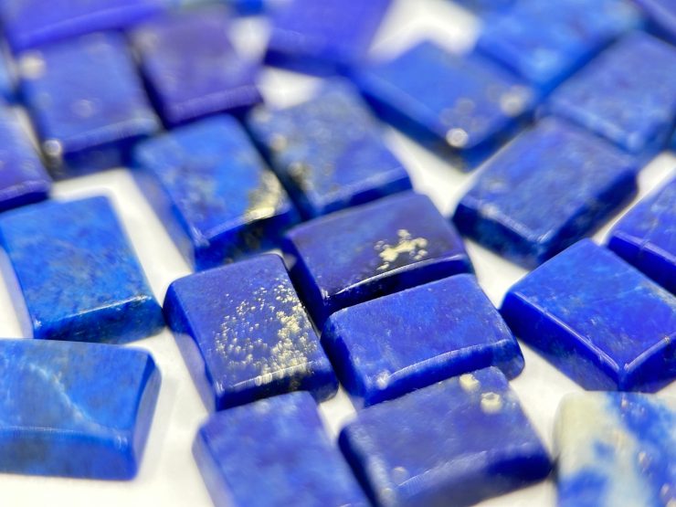 il fullxfull.5607603400 6rd2 scaled Lapis Lazuli Rectangle Shape SBBT (Single Bevel Buff Top) Loose Gemstones in 7x5mm, 10x8mm, 12x10mm & 14x12mm for Jewellery Making