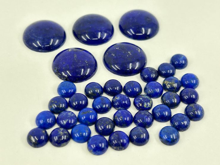 il fullxfull.5655614691 8xvi scaled Lapis Lazuli Cabochon Round Shape Loose Gemstones in Sizes Ranging From 5mm to 20mm for Jewellery Making