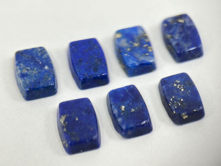 il fullxfull.5655654637 bfyr scaled Lapis Lazuli Long Rounded Rectangle (Long Bottle) SBBT (Single Bevel Buff Top) Loose Gemstones in 7x5mm for Jewellery Making